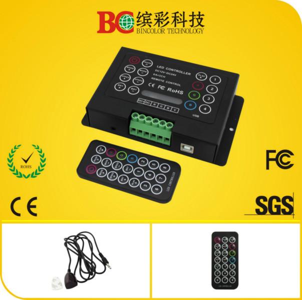 供應多功能21鍵RGB控制器,LED恒壓DIY控制器