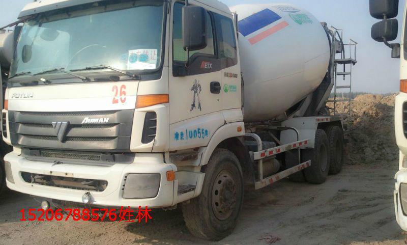 供應(yīng)山西二手陜汽德龍混凝土攪拌車罐車