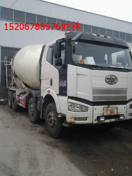 供應重慶二手解放J6雙驅貨車罐車攪拌車