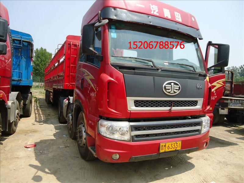 供應無錫銷售解放新大威雙導向半掛車