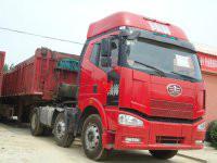 供應(yīng)出售甘肅*/解放J6雙導(dǎo)向半掛車