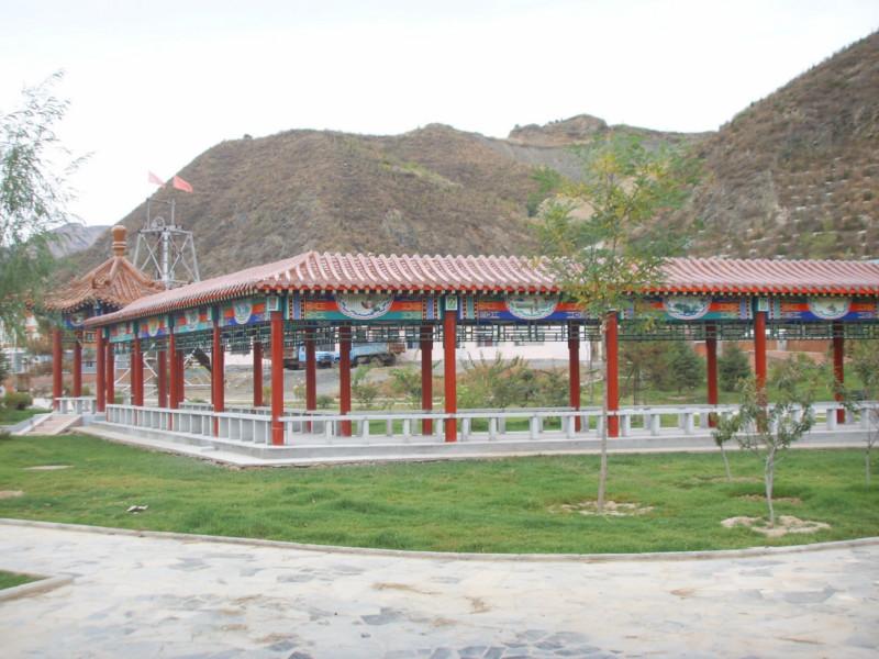 供應(yīng)用于生態(tài)景觀建設(shè)|采摘園游廊的保定市淶源生態(tài)園景觀 游樂場施工，唐縣怡景建材銷售有限公司專業(yè)游樂場施工