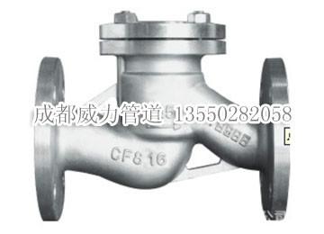 陸良縣H41W-16不銹鋼升降式止回閥圖片