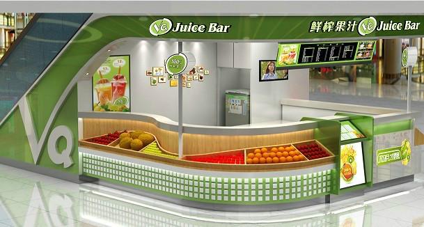 成都專業(yè)果汁店裝修 果汁店裝潢 果汁店設計 果汁店翻新 公司