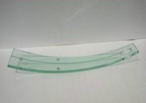 供應(yīng)熱彎玻璃熱彎鋼化玻璃小型熱彎玻璃