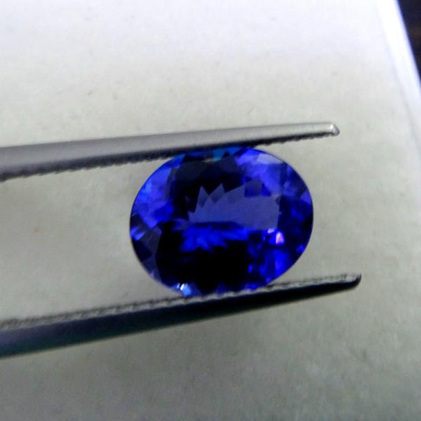 供應(yīng)絢彩珠寶坦桑藍寶石鑲嵌戴妃款戒指