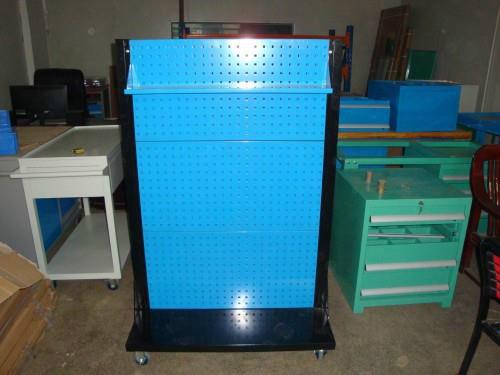 移動式雙面物料架圖片