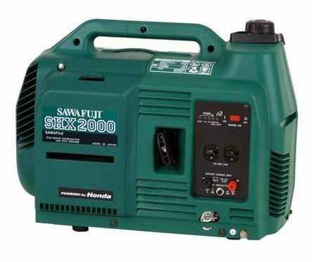 日本澤藤本田數(shù)碼變頻額定0.9KW汽油發(fā)電機(jī)SHX1000