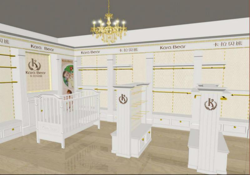 供應童裝展柜貨架