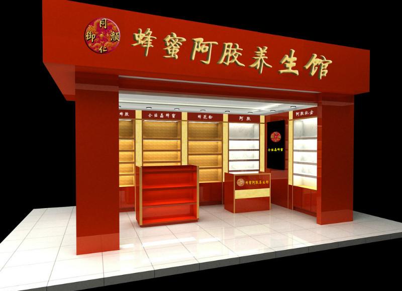 成都土特產(chǎn)展柜設(shè)計(jì)制作公司展柜圖片