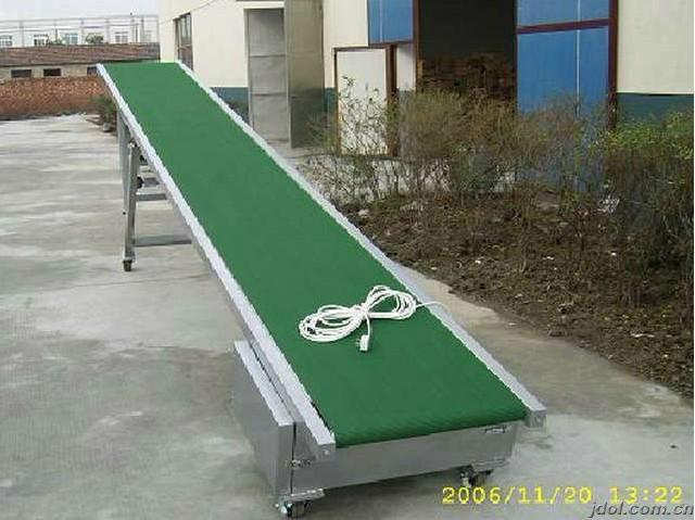 供應(yīng)斜坡皮帶線，皮帶流水線，送料拉