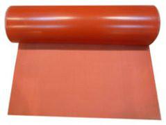 供應(yīng)雙面硅膠布 紅色雙面硅膠布