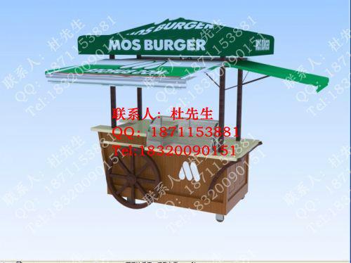 供應(yīng)實(shí)木售貨車花車售貨亭