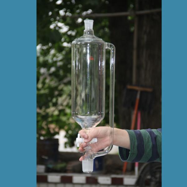 供應四氟節(jié)門恒壓漏斗 恒壓滴液漏斗600ML/242