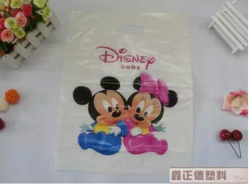 供應服裝袋手扣袋 包裝塑料袋禮品袋批發(fā) 飾品袋30cm40cm 5