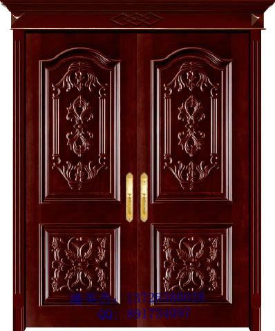 廣東原木門廠家圖片