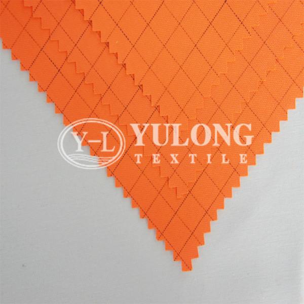 全棉導電阻燃紗卡防靜電面料阻燃面料全棉紗卡