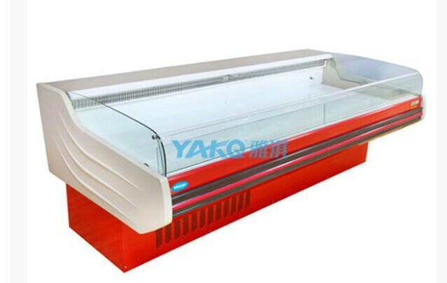 供應(yīng)2米翻蓋熟食柜，熟食柜廠家，熟食柜價格，熟食車