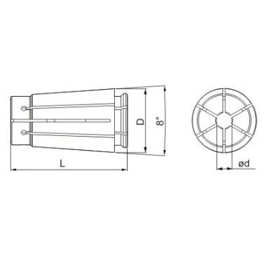 臺(tái)灣特瑞肯ER刀柄,K筒夾,SK Collet