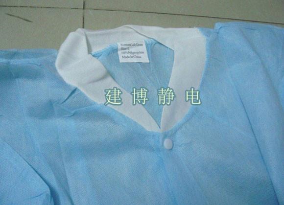 供應(yīng)一次性無紡布大褂參觀潔凈防護服