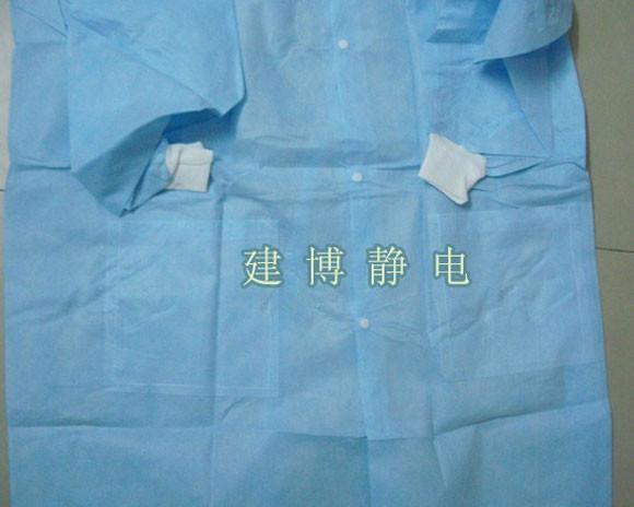 供應(yīng)一次性無紡布大褂參觀潔凈防護服