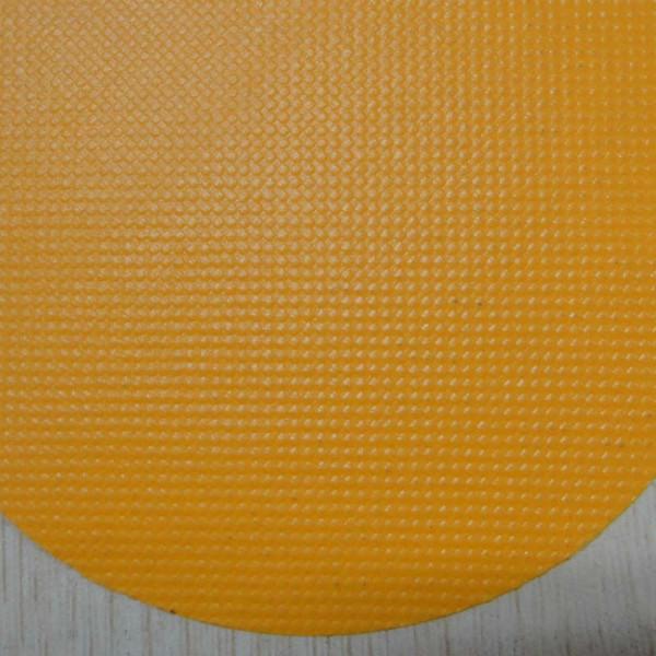 供應(yīng)黃色pvc夾網(wǎng)布，風(fēng)筒用pvc夾網(wǎng)布
