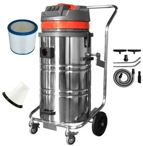 供應(yīng)上海工廠吸塵吸水機(jī) 大型吸塵設(shè)備 干濕工業(yè)吸塵器