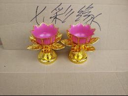 供應新品花式蓮花蠟燭燭臺生產(chǎn)廠家
