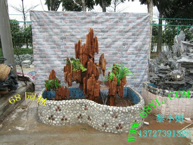 供應(yīng)木化石*假山流水魚池盆景木化石仿真植物組合盆景節(jié)慶禮品
