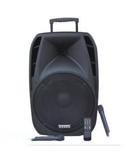 供應(yīng)特美聲A19便攜式拉桿電瓶音響多媒體電腦音箱15寸戶(hù)外擴(kuò)音器