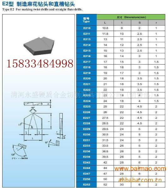 供应制造扩孔钻E425图片