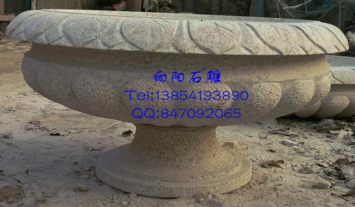 供應(yīng)石雕花盆價(jià)格|石雕花缽價(jià)格|黃銹石花盆花缽