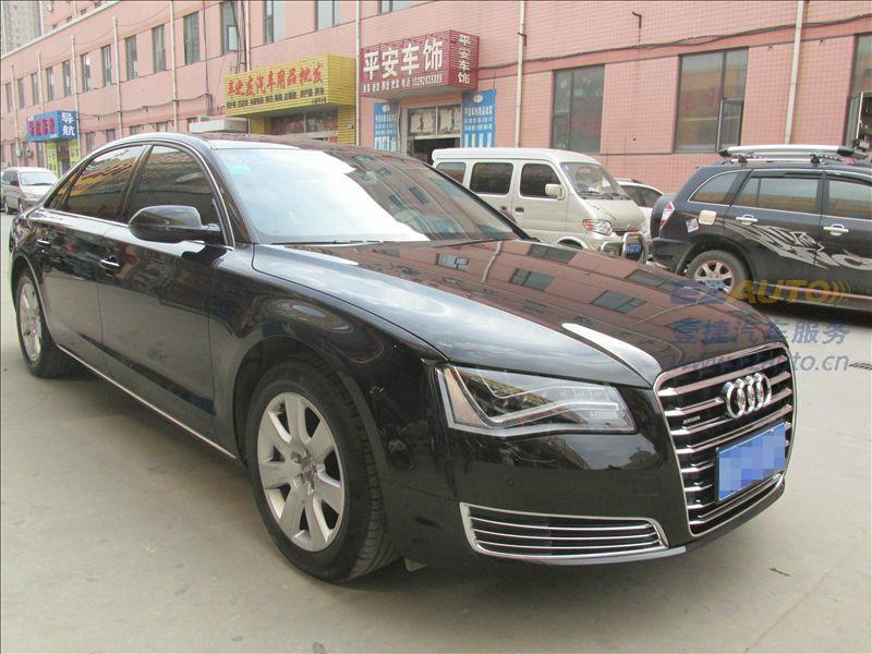 石家莊汽車漆面鍍晶SONAX納米晶體保護(hù)膜槐安路新店業(yè)奧迪A8L