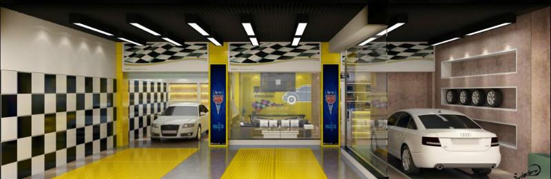 供應鄭州洗車行裝修汽車美容店裝修