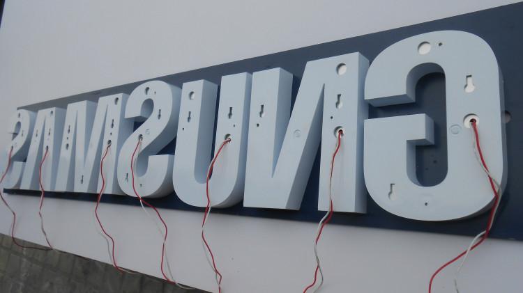 供應(yīng)廣州市三星PC發(fā)光字矢量圖