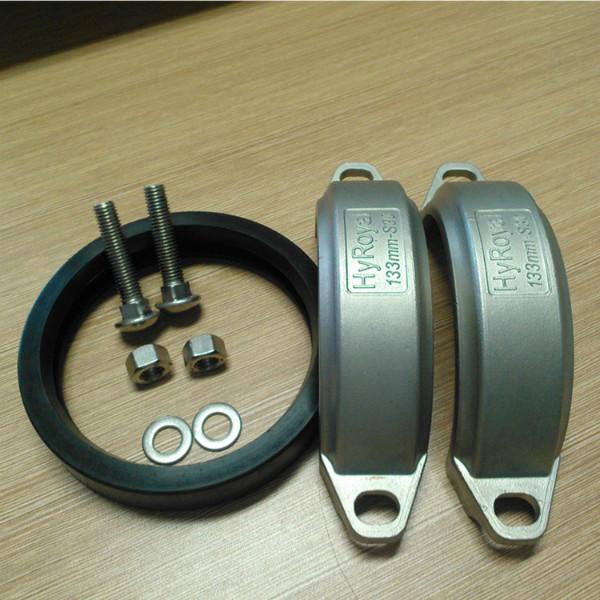 供應(yīng)304不銹鋼哈夫接頭 哈夫卡箍