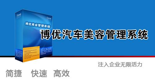 供应武汉汽车美容店会员储值管理软件找武汉博优软件