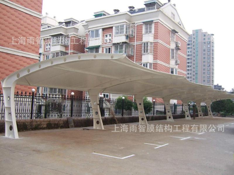 膜結(jié)構(gòu)車棚圖片/膜結(jié)構(gòu)車棚樣板圖 (3)