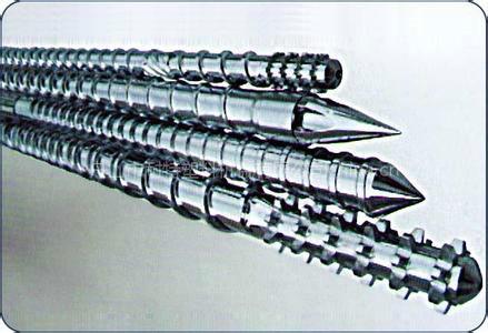 HDPE吹膜螺杆吹膜机螺杆机筒修复图片