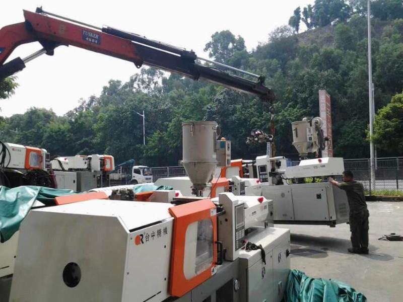 供應(yīng)出售二手臺中注塑機(jī)應(yīng)，出售回收倒閉廠打料機(jī)