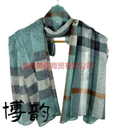 供應外貿(mào)格子圍巾 外貿(mào)正品圍巾哪里有批發(fā)？外貿(mào)圍巾多少錢一條？