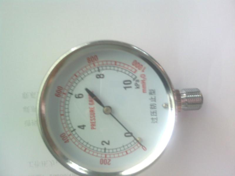 供應(yīng)膜盒壓力表，5KG壓力表