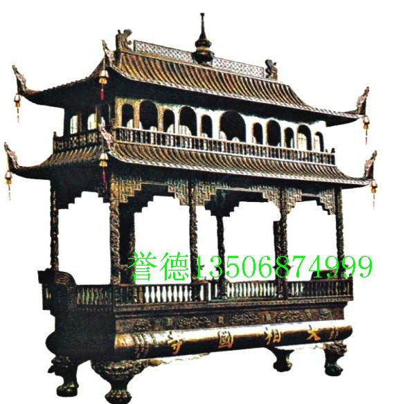 供應(yīng)銅香爐廠家供應(yīng)，銅香爐批發(fā)，邳州寺廟銅香爐譽(yù)德鑄造