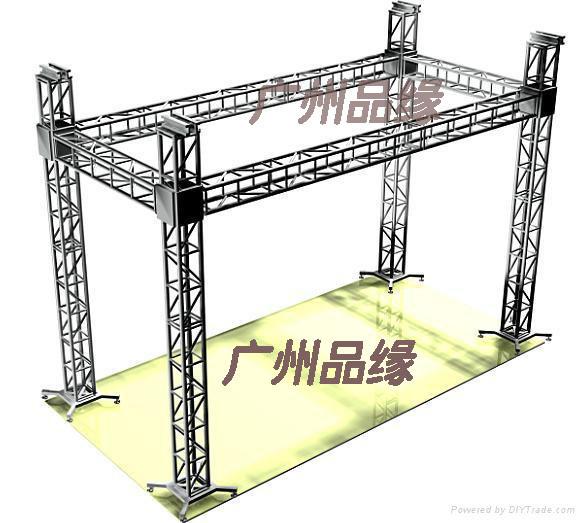 供應(yīng)鋁合金燈光架 舞臺truss架 廣州桁架價格