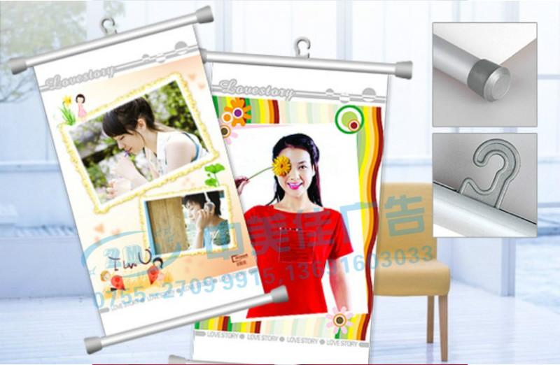 供應(yīng)深圳x展架超薄燈箱松崗精美掛畫