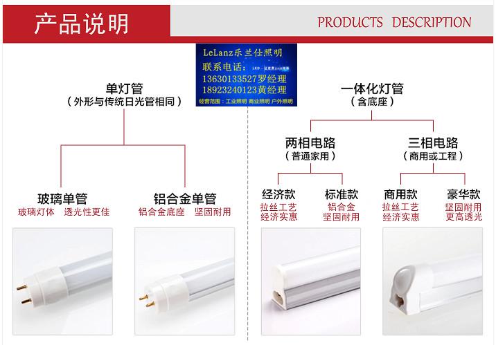 供應(yīng)感應(yīng)LED日光管廠家