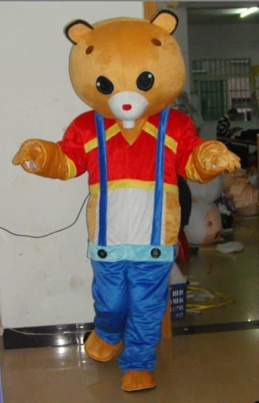 北京炫動卡通奶嘴熊人偶服裝圖片