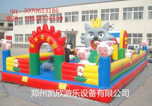 供應蹦蹦床充氣城堡廣場充氣城堡