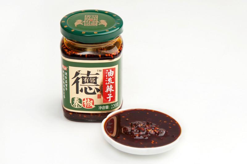 四川德有鄰油潑辣子220g圖片