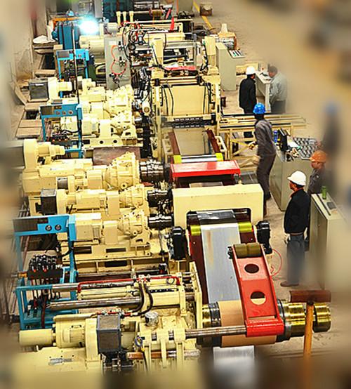 西安捷銳多輥拉矯機組圖片